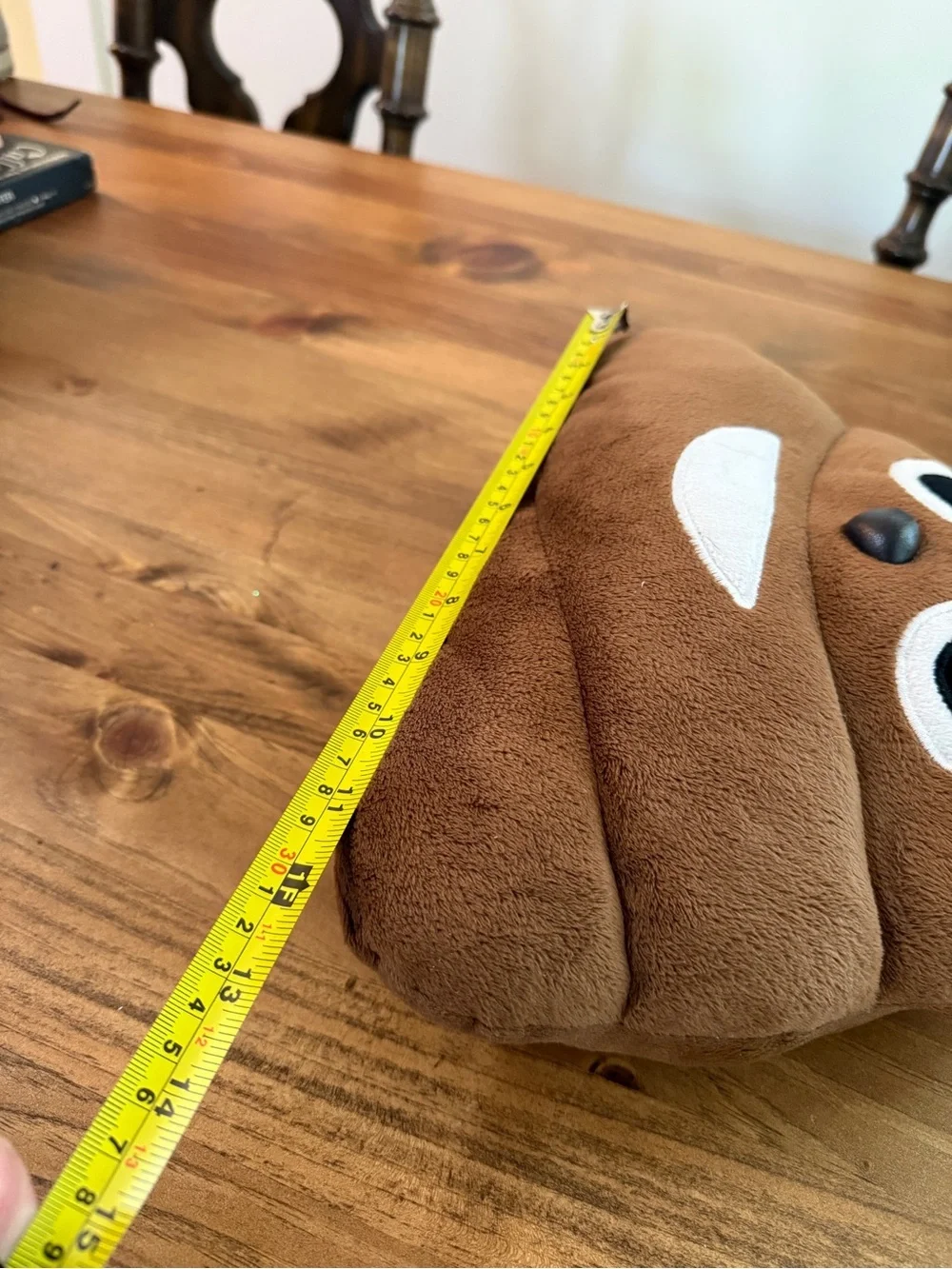 Poop Emoji Plush Pillow - Brown Smiley